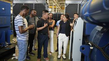 Ethiopian customers purchased 4 1200kw port generator sets