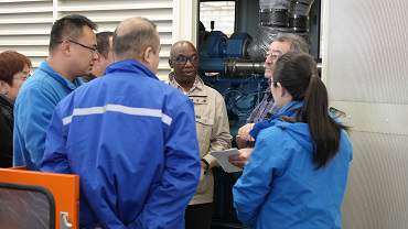 South African customers purchase mining generator sets