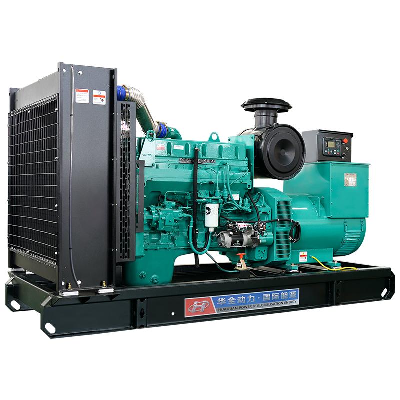 Cummins 250KW/312.5KVA open generator for road construction