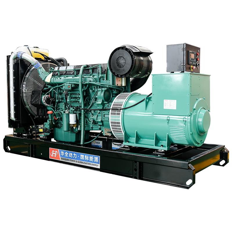 Volvo 300KW diesel genest 375KVA brushless generator set ECU control