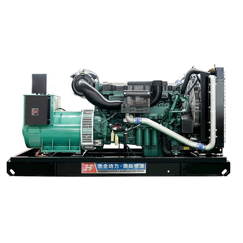 Volvo 300KW diesel genest 375KVA brushless generator set ECU control
