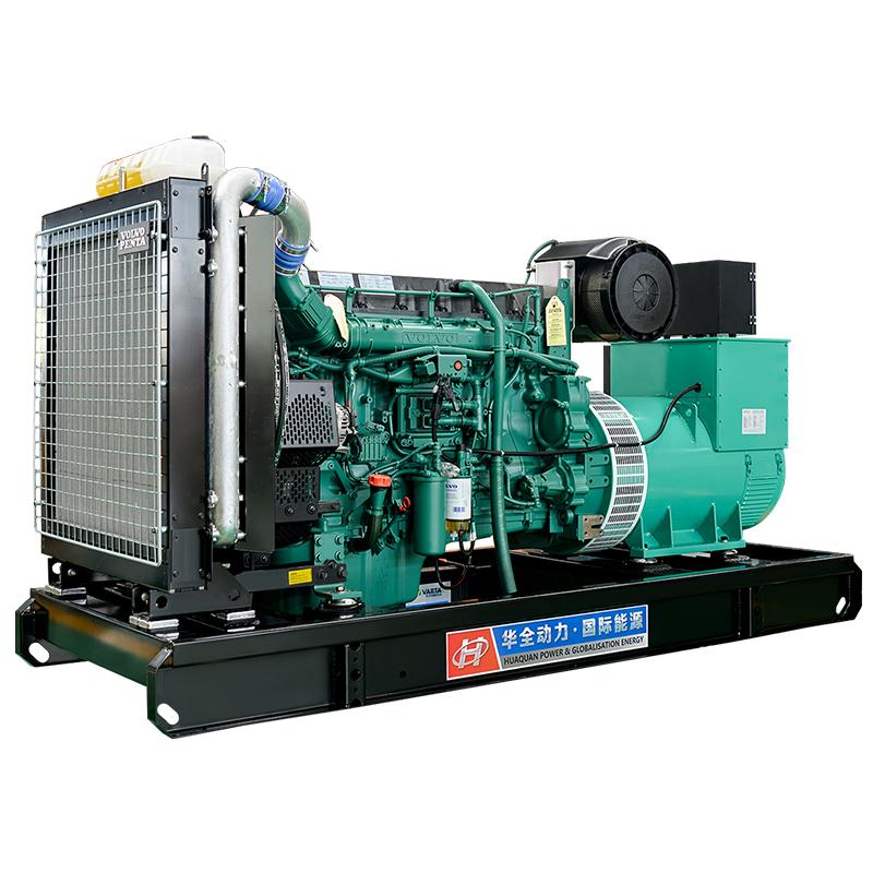 Volvo 300KW diesel genest 375KVA brushless generator set ECU control