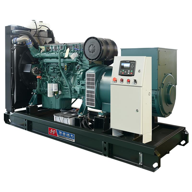 Volvo 400KW/500KVA three-phase AC synchronous 6-cylinder diesel generator
