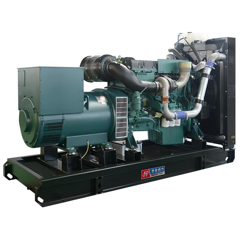 Volvo 400KW/500KVA three-phase AC synchronous 6-cylinder diesel generator