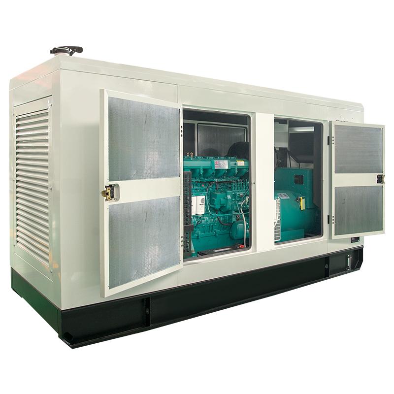 300KW super silent diesel engine brushless genset 375KVA six-cylinder low noise generator