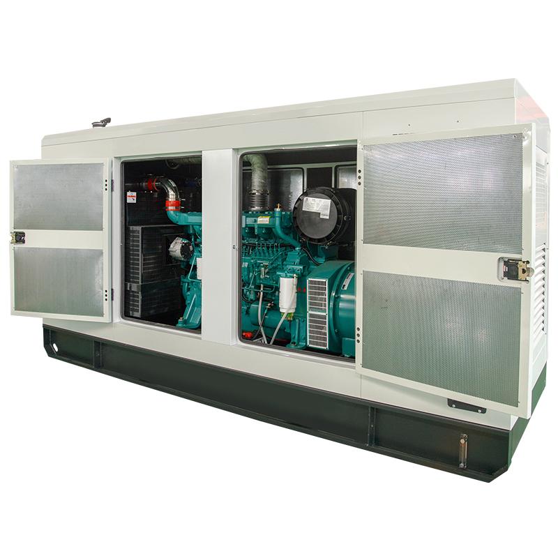 300KW super silent diesel engine brushless genset 375KVA six-cylinder low noise generator
