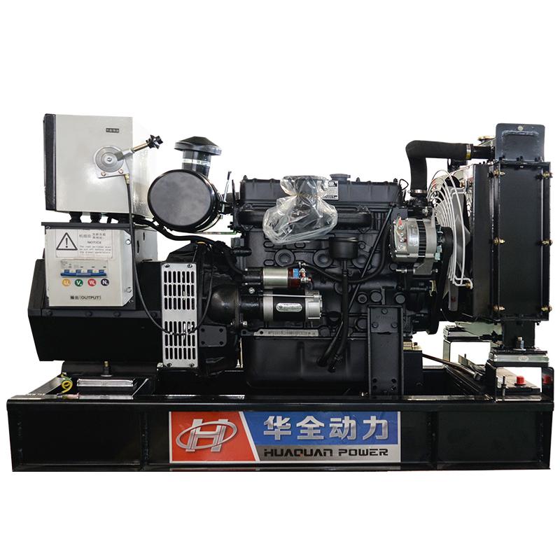 Weichai 15KW/18KVA brushless 12V Electric start generator