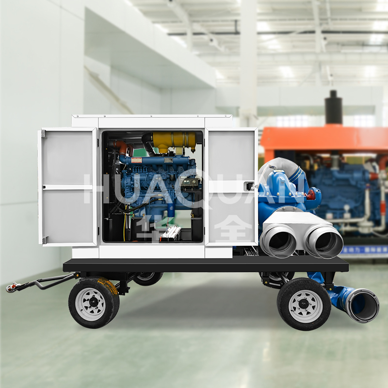 Flood control water pump